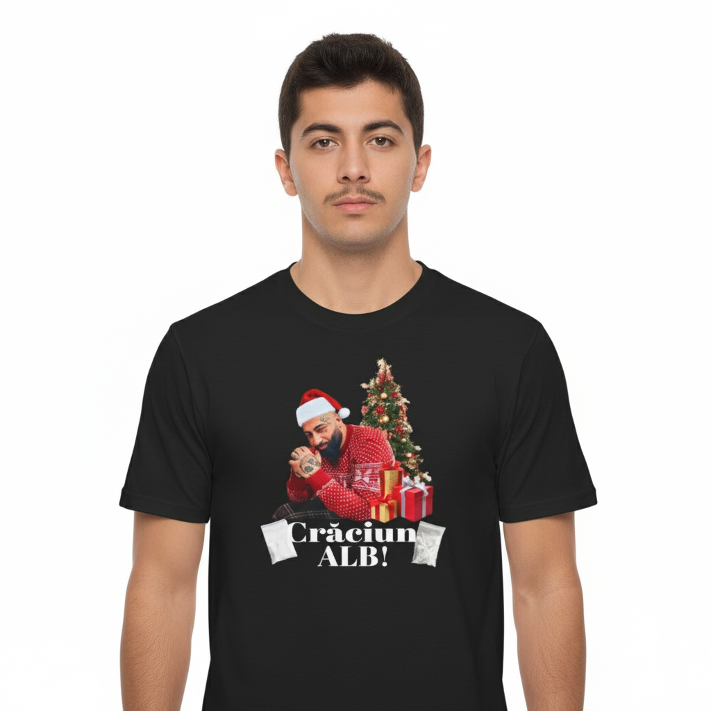 Tricou "Crăciun Alb"