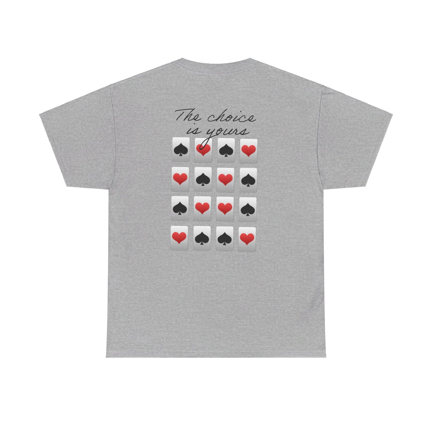 Tricou "Dublaj Roșie sau Neagră"
