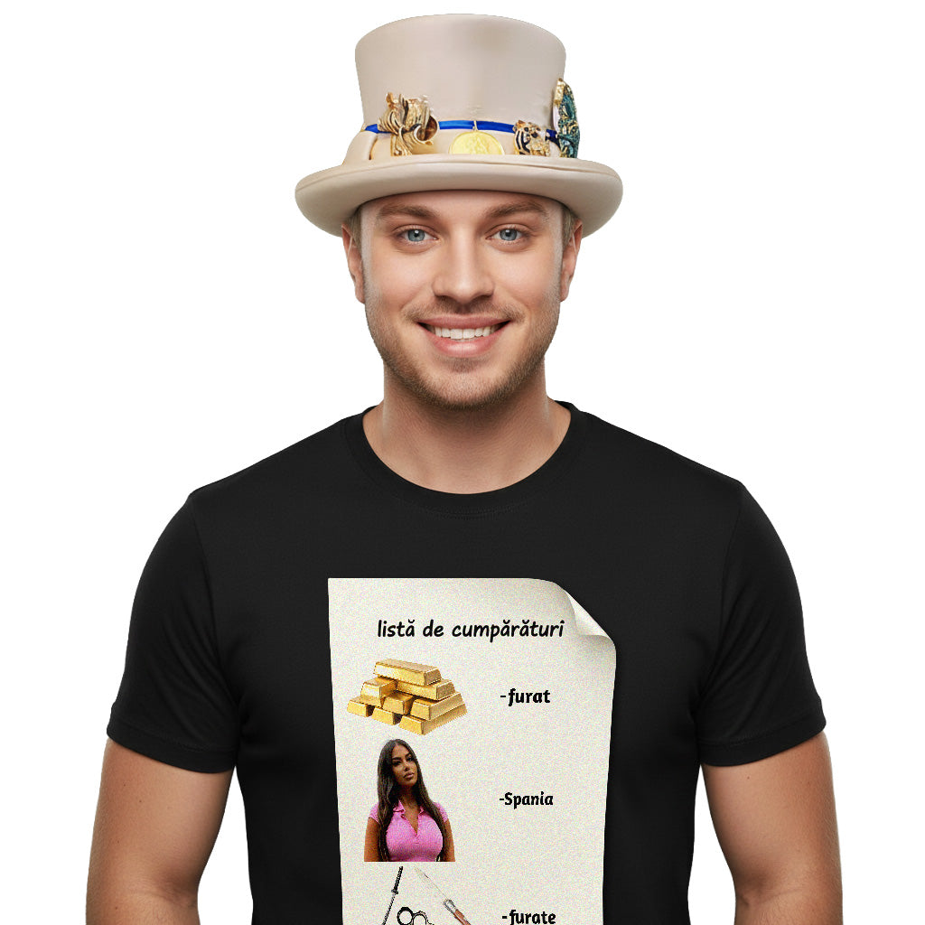 Tricou "LISTǍ DE CUMPǍRǍTURI"