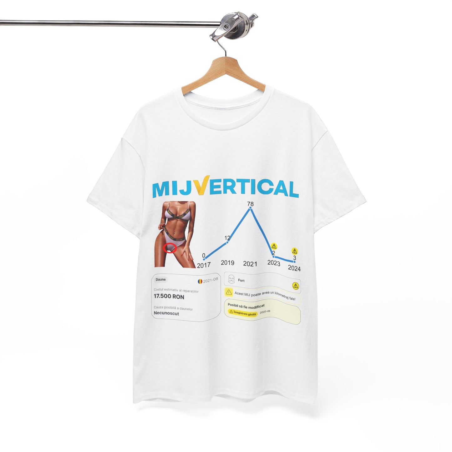 Tricou "MijVertical"